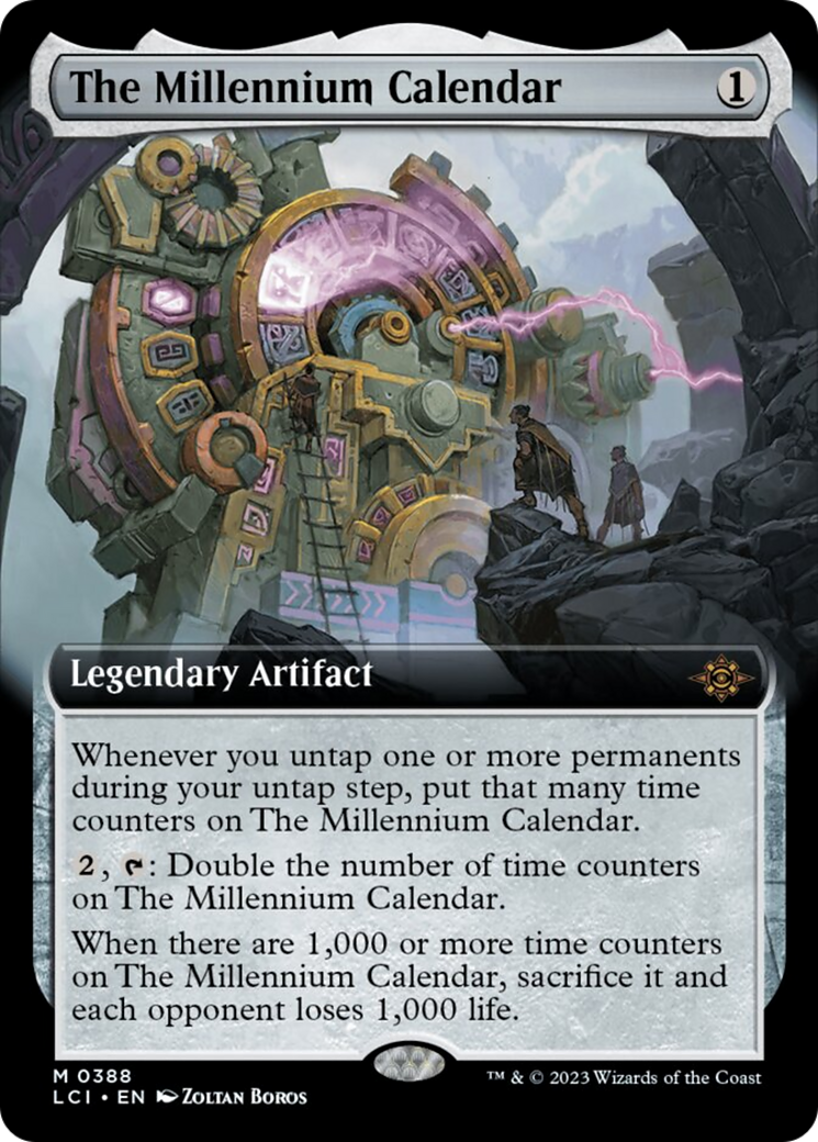 The Millennium Calendar (Extended Art) [The Lost Caverns of Ixalan] | Exor Games New Glasgow