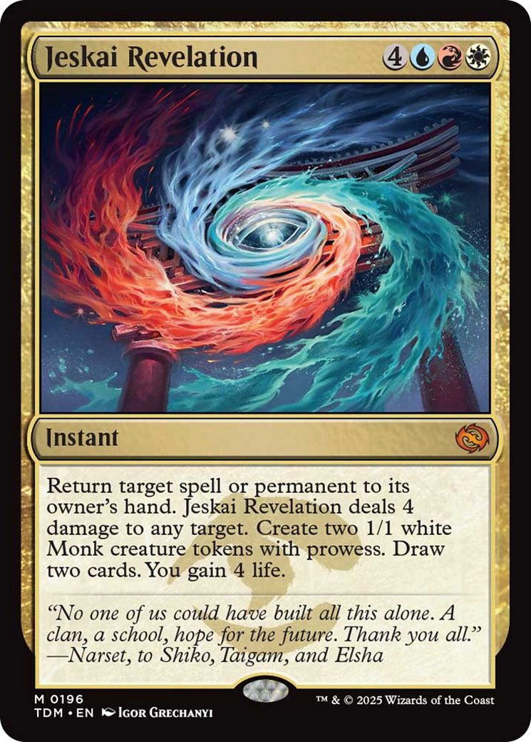 Jeskai Revelation [Tarkir: Dragonstorm] | Exor Games New Glasgow