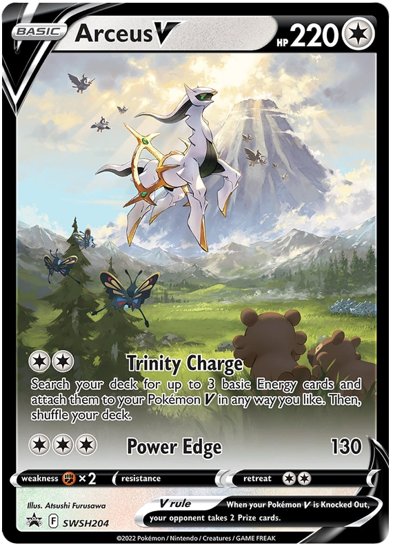 Arceus V (SWSH204) [Sword & Shield: Black Star Promos] | Exor Games New Glasgow