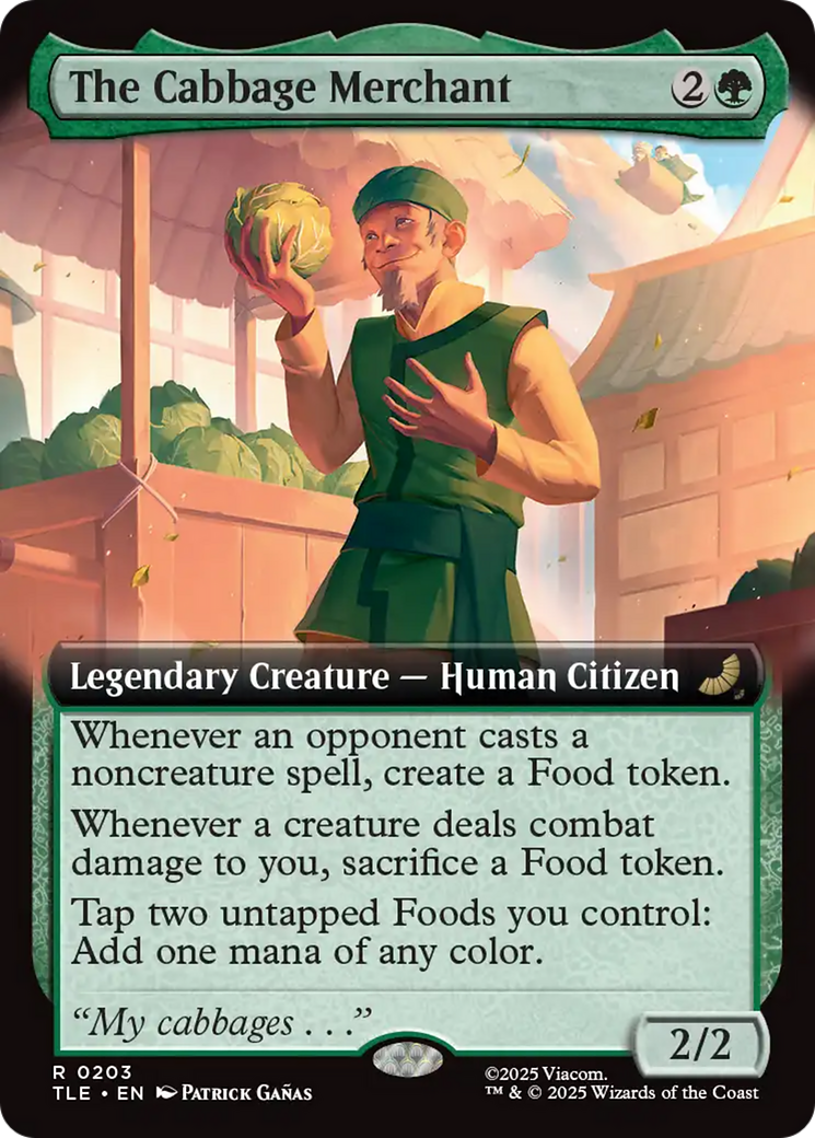 The Cabbage Merchant (Extended Art) [Avatar: The Last Airbender: Eternal-Legal] | Exor Games New Glasgow