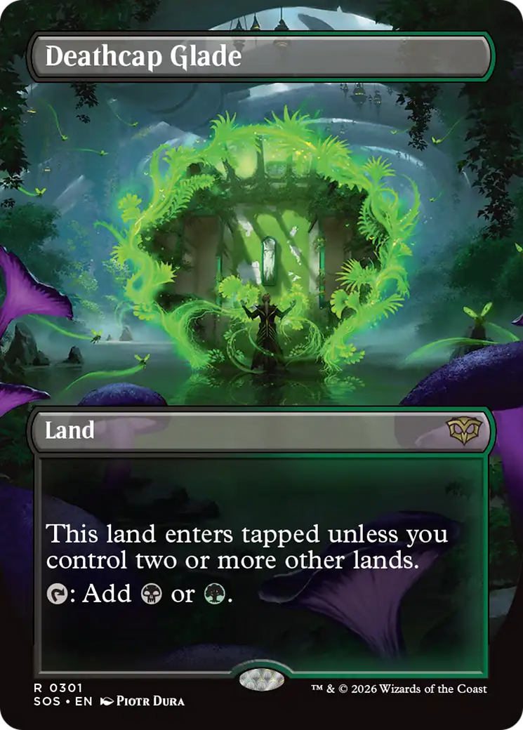 Deathcap Glade (Borderless) [Secrets of Strixhaven] | Exor Games New Glasgow