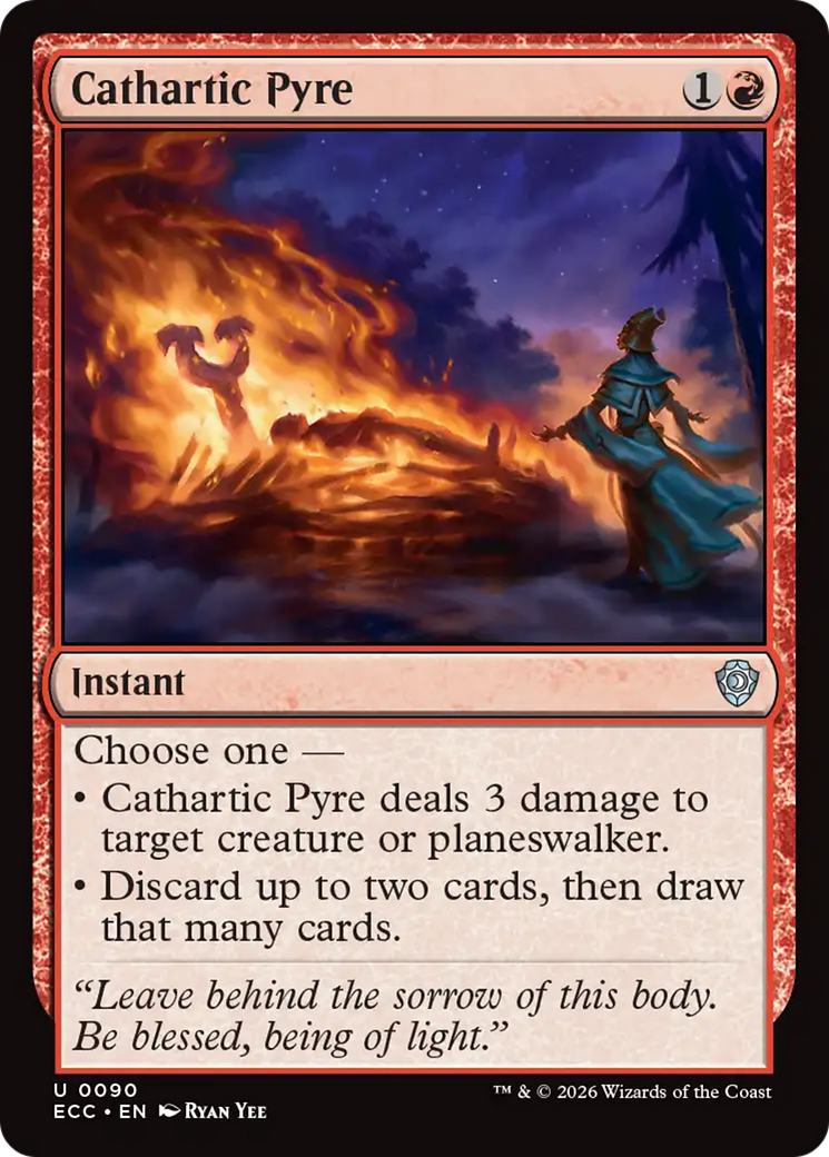 Cathartic Pyre [Lorwyn Eclipsed Commander] | Exor Games New Glasgow