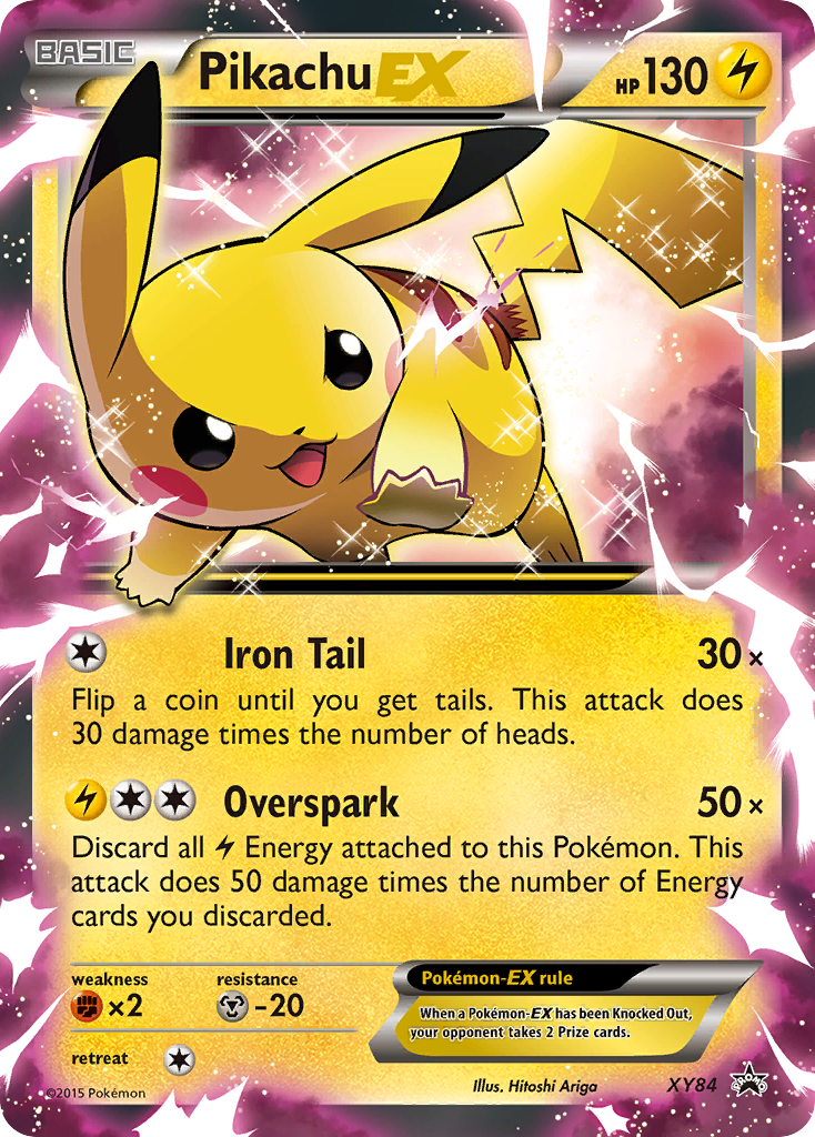 Pikachu EX (XY84) [XY: Black Star Promos] | Exor Games New Glasgow