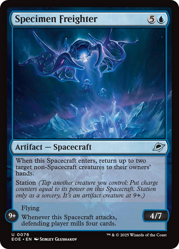 Specimen Freighter [Edge of Eternities] | Exor Games New Glasgow