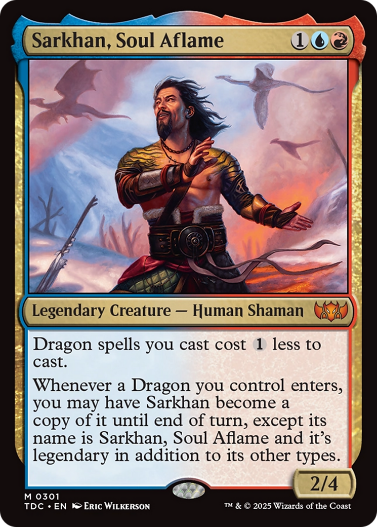 Sarkhan, Soul Aflame [Tarkir: Dragonstorm Commander] | Exor Games New Glasgow