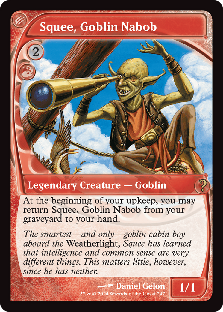 Squee, Goblin Nabob (Future Sight) [Mystery Booster 2] | Exor Games New Glasgow