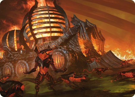 Urabrask's Forge Art Card [Phyrexia: All Will Be One Art Series] | Exor Games New Glasgow