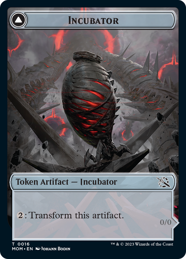 Incubator // Phyrexian (16) Double-Sided Token [March of the Machine Tokens] | Exor Games New Glasgow