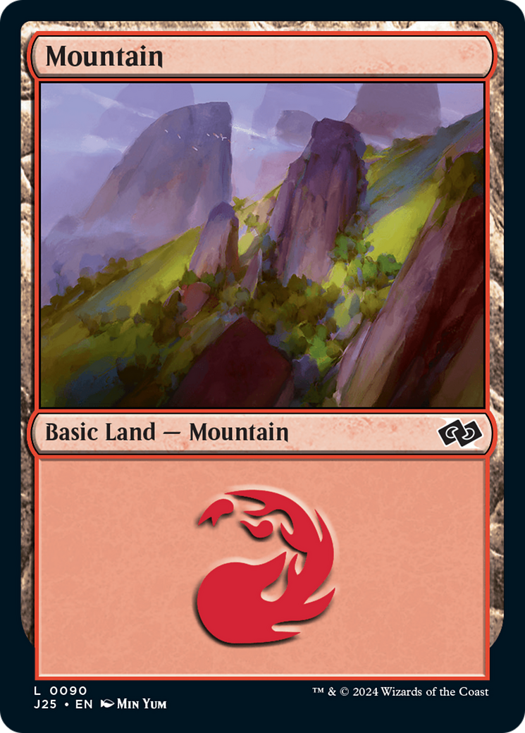 Mountain (90) [Foundations Jumpstart] | Exor Games New Glasgow