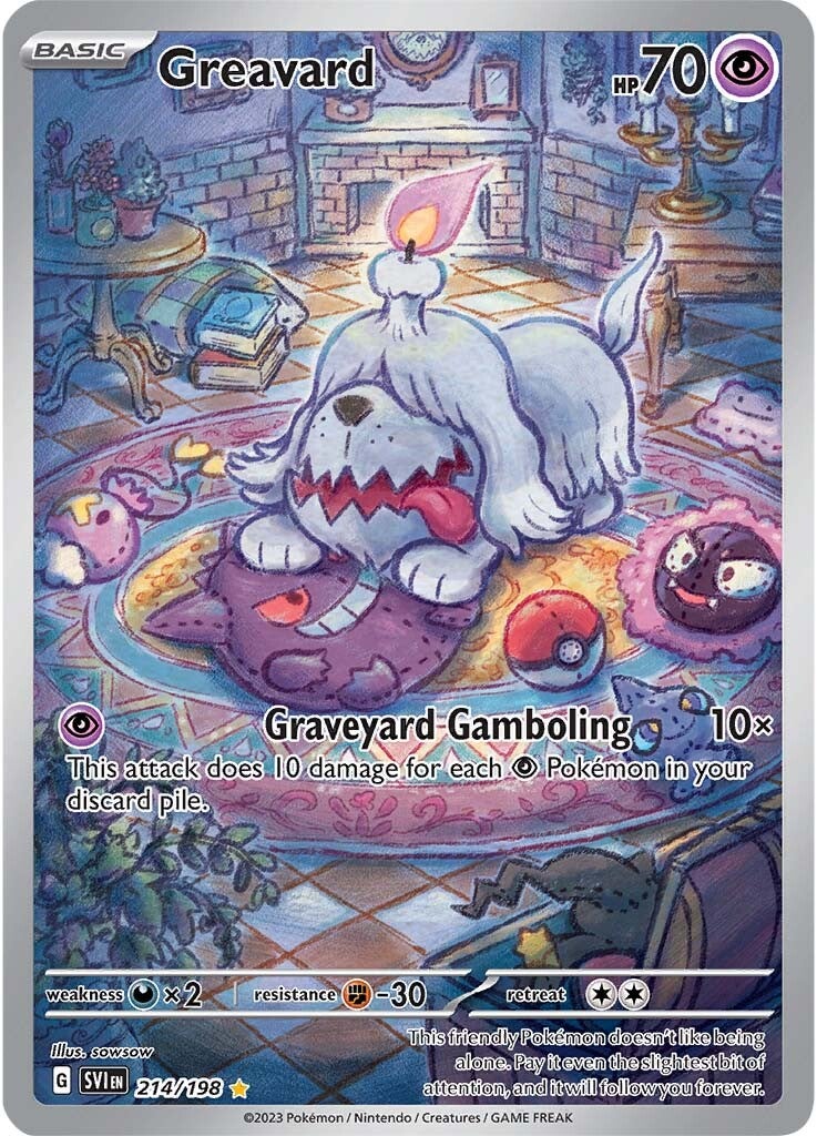 Greavard (214/198) [Scarlet & Violet: Base Set] | Exor Games New Glasgow