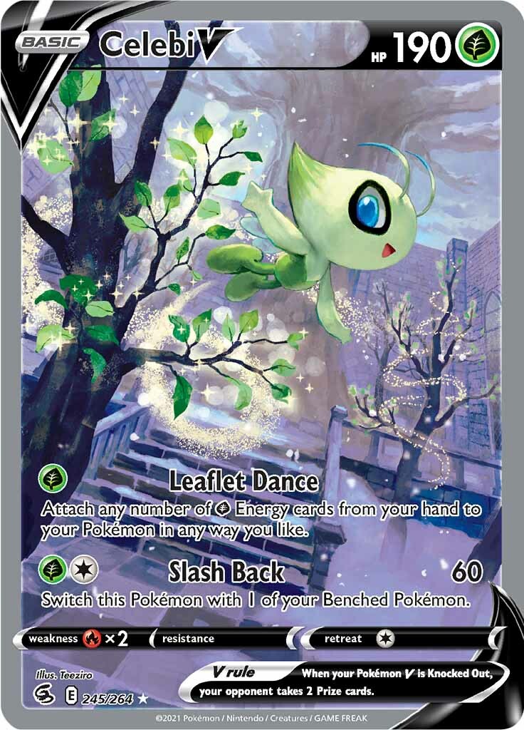 Celebi V (245/264) [Sword & Shield: Fusion Strike] | Exor Games New Glasgow