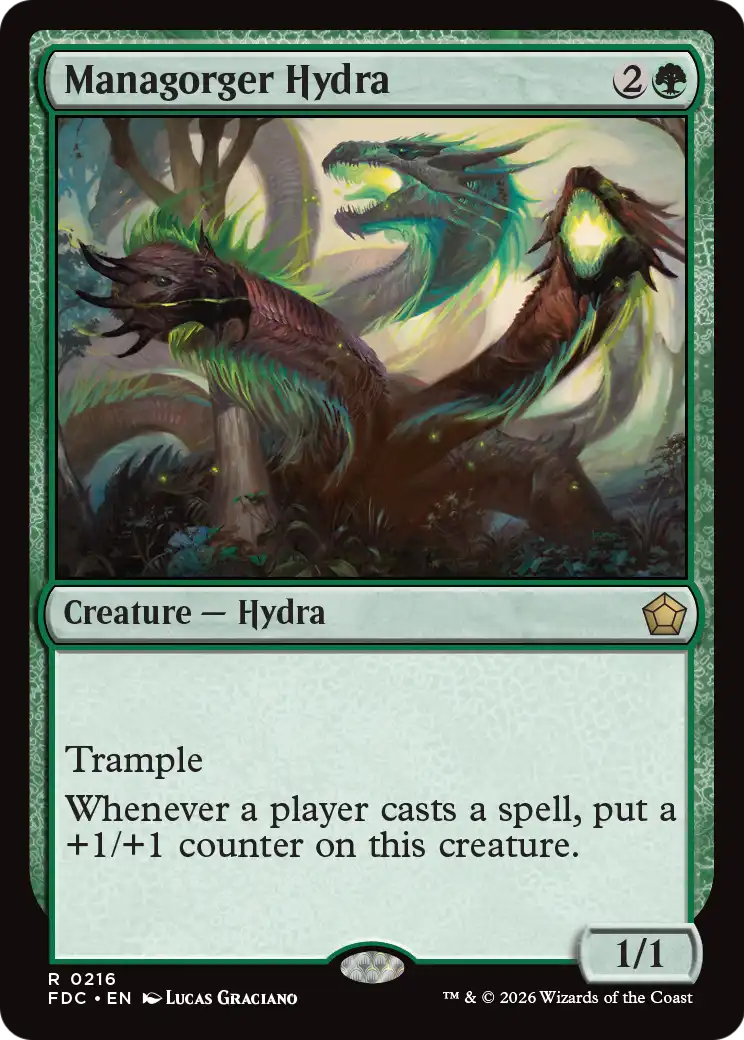Managorger Hydra [Foundations Commander] | Exor Games New Glasgow