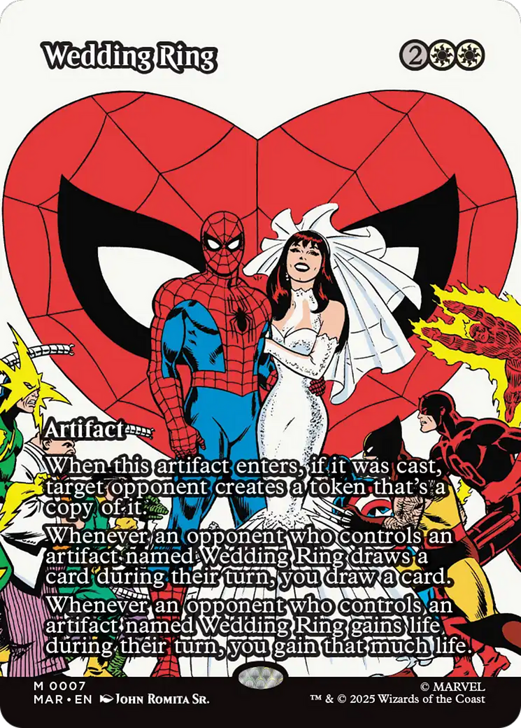 Wedding Ring (Borderless) [Marvel's Spider-Man: Eternal-Legal] | Exor Games New Glasgow