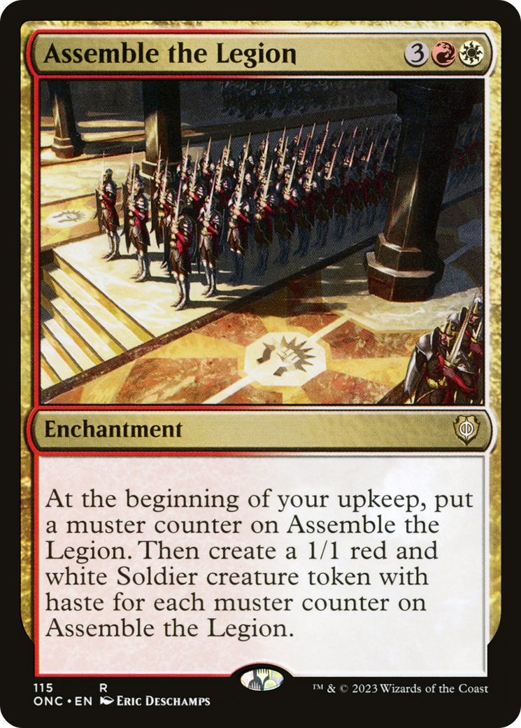 Assemble the Legion [Phyrexia: All Will Be One Commander] | Exor Games New Glasgow