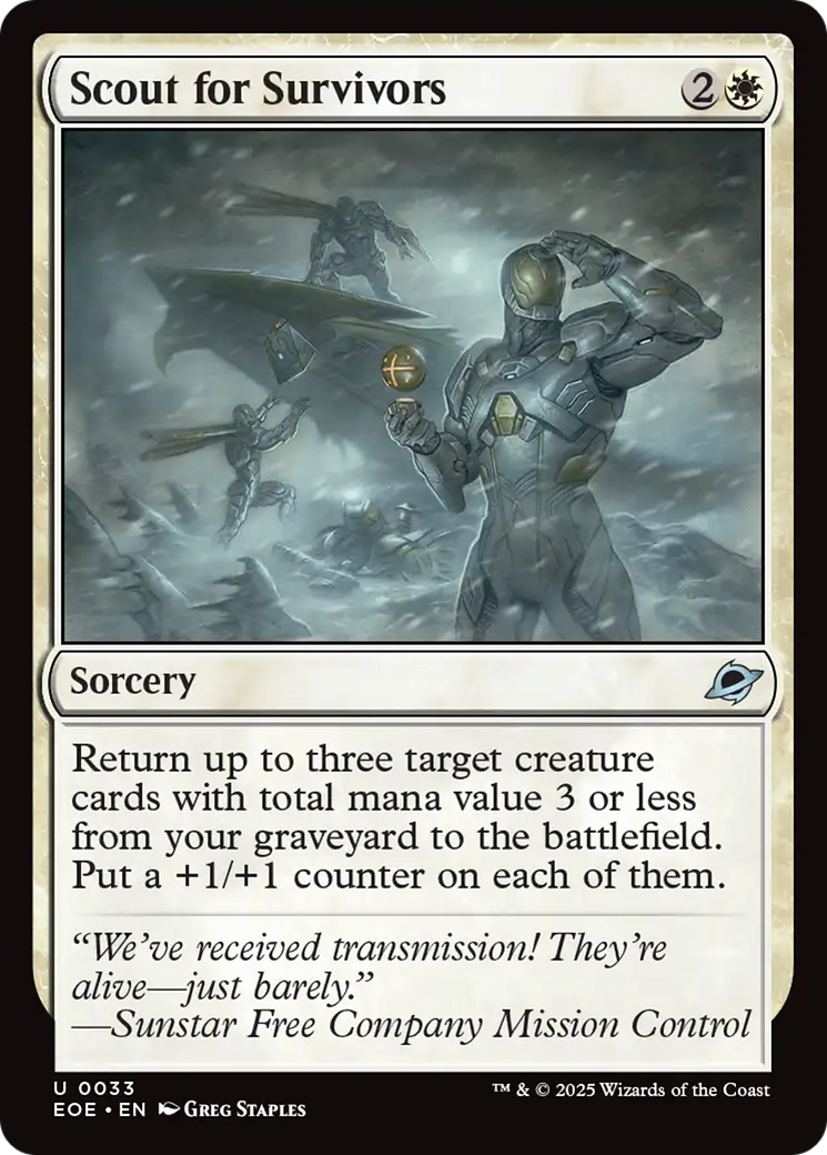 Scout for Survivors [Edge of Eternities] | Exor Games New Glasgow