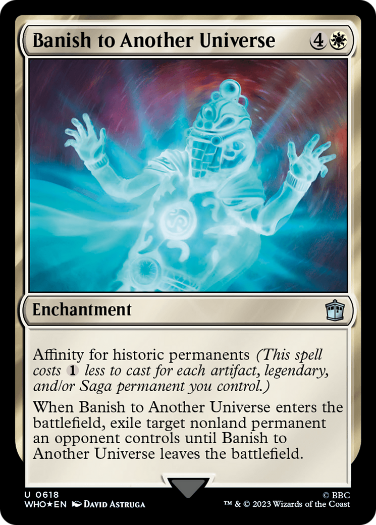 Banish to Another Universe (Surge Foil) [Doctor Who] | Exor Games New Glasgow