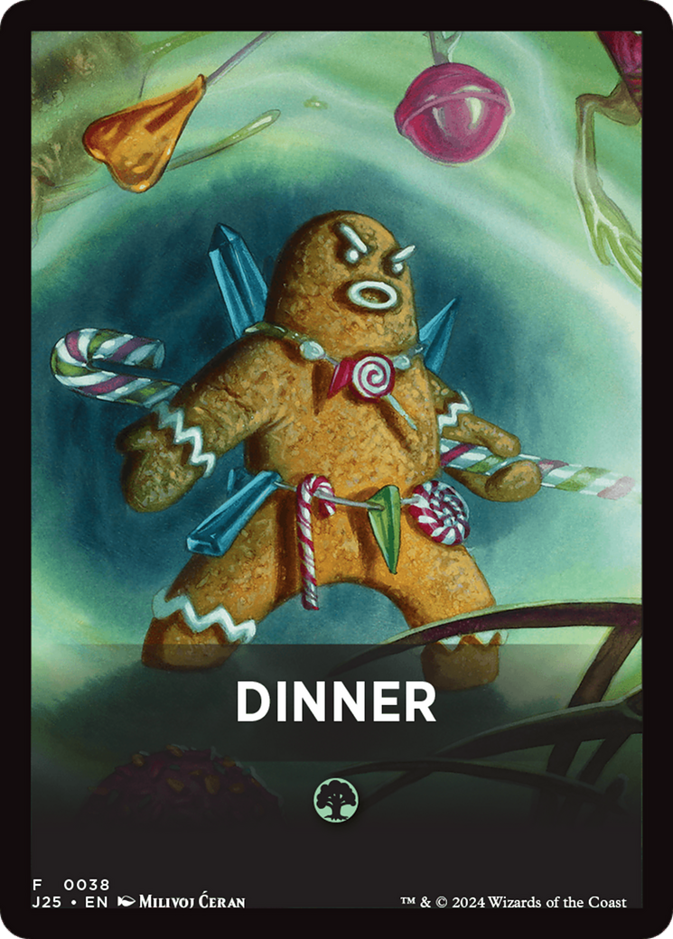 Dinner Theme Card [Foundations Jumpstart Front Cards] | Exor Games New Glasgow