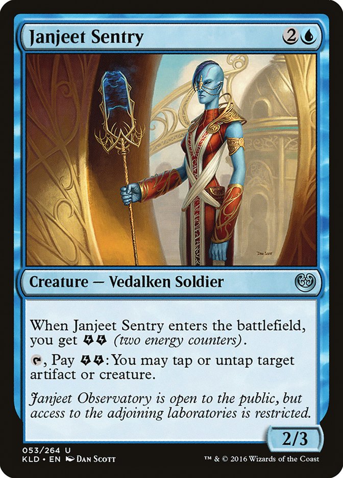 Janjeet Sentry [Kaladesh] | Exor Games New Glasgow
