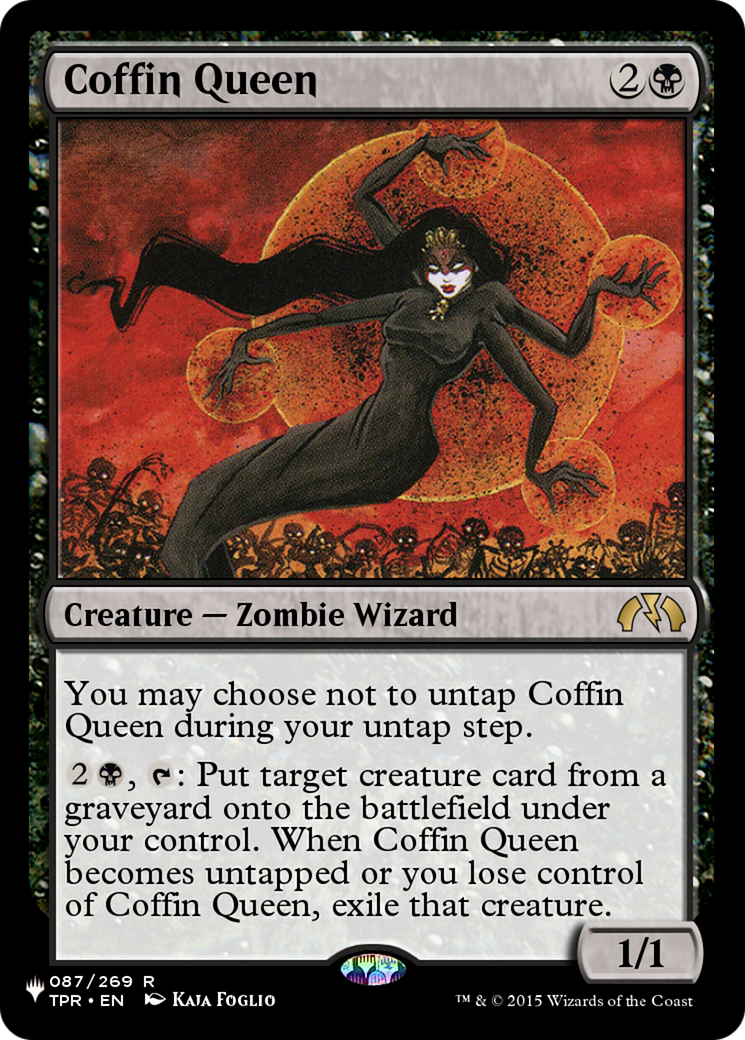 Coffin Queen [The List] | Exor Games New Glasgow