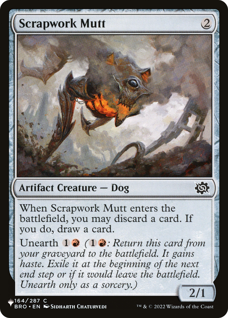 Scrapwork Mutt [The List] | Exor Games New Glasgow