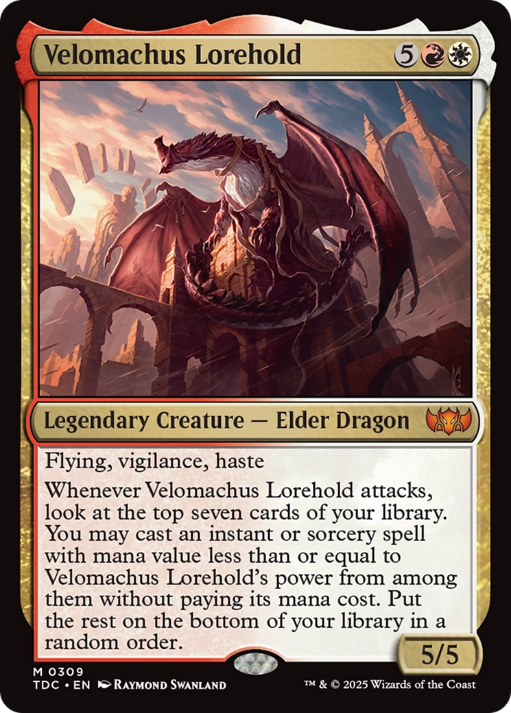Velomachus Lorehold [Tarkir: Dragonstorm Commander] | Exor Games New Glasgow