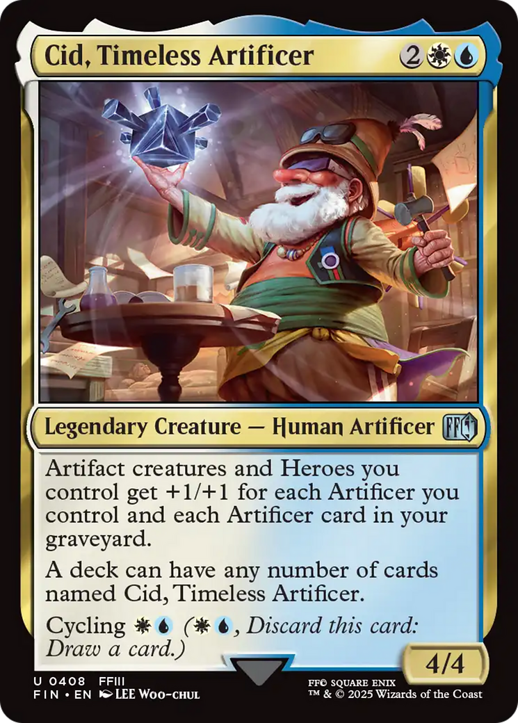 Cid, Timeless Artificer (0408) [FINAL FANTASY] | Exor Games New Glasgow