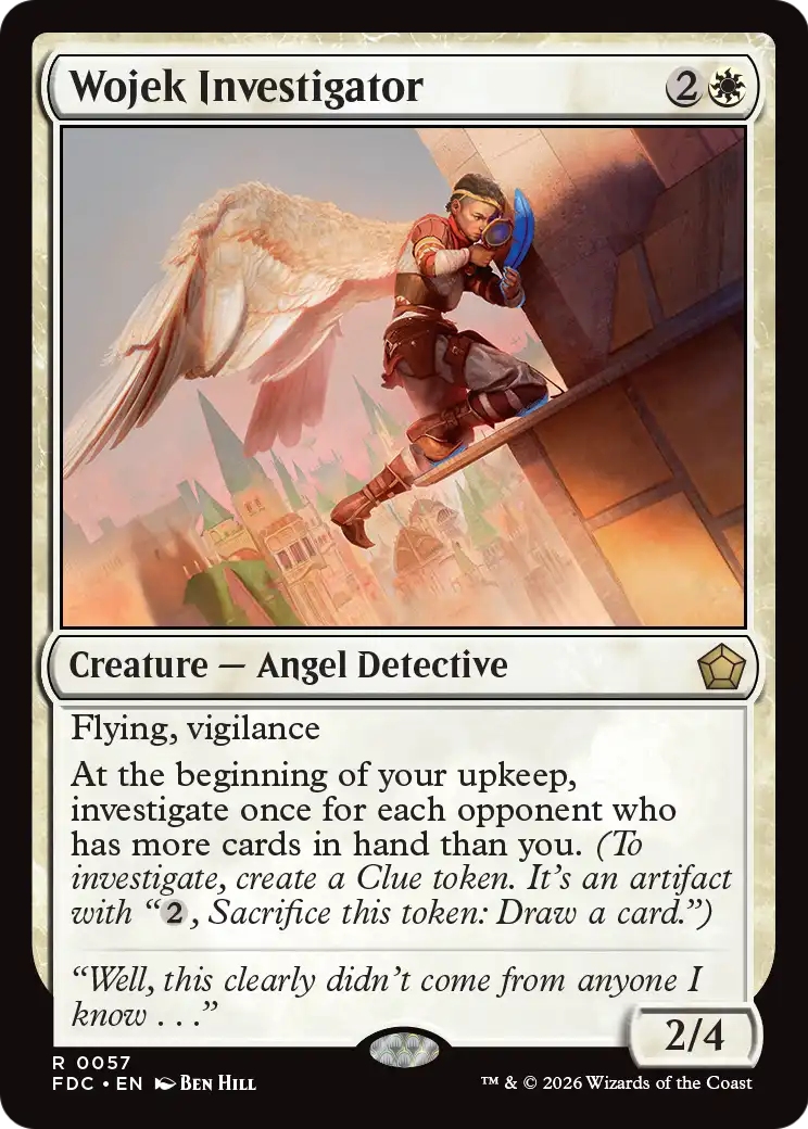 Wojek Investigator [Foundations Commander] | Exor Games New Glasgow