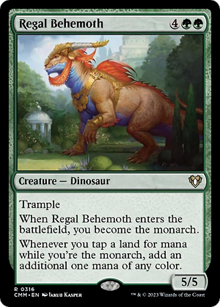 Regal Behemoth [Commander Masters] | Exor Games New Glasgow