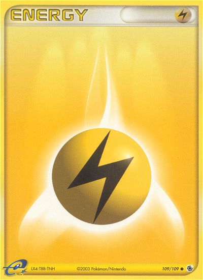 Lightning Energy (109/109) [EX: Ruby & Sapphire] | Exor Games New Glasgow