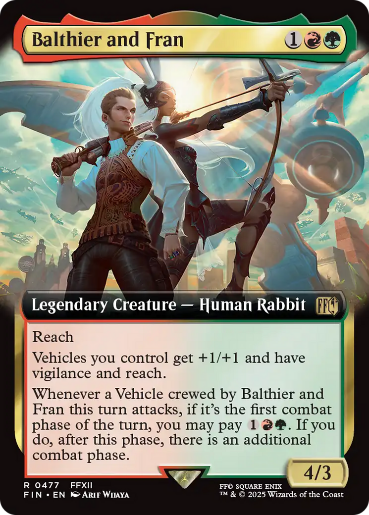 Balthier and Fran (Extended Art) [FINAL FANTASY] | Exor Games New Glasgow