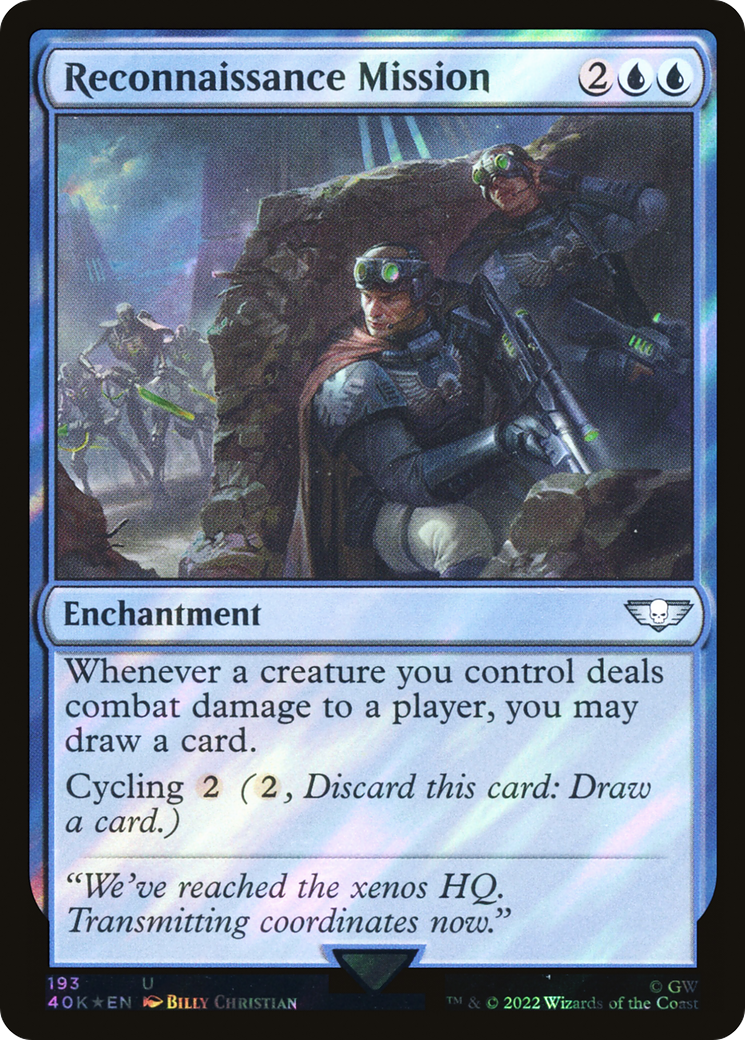 Reconnaissance Mission (Surge Foil) [Marvel Super Heroes Commander] | Exor Games New Glasgow