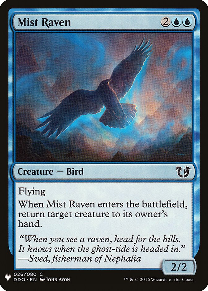 Mist Raven [Mystery Booster] | Exor Games New Glasgow