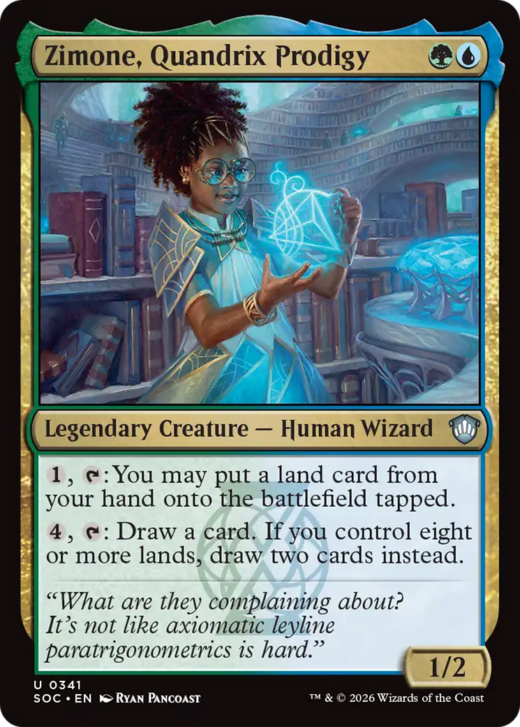 Zimone, Quandrix Prodigy [Secrets of Strixhaven Commander] | Exor Games New Glasgow