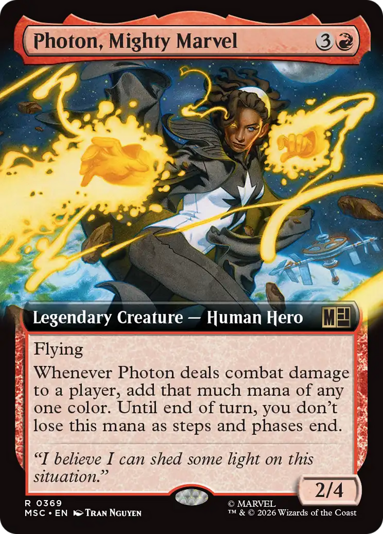 Photon, Mighty Marvel (Extended Art) [Marvel Super Heroes Commander] | Exor Games New Glasgow