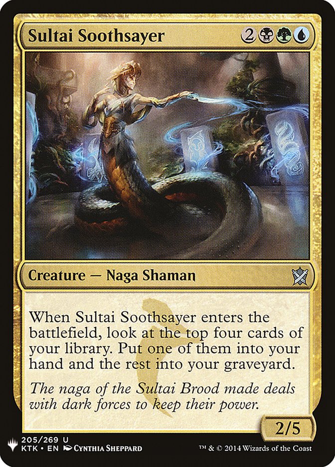 Sultai Soothsayer [Mystery Booster] | Exor Games New Glasgow