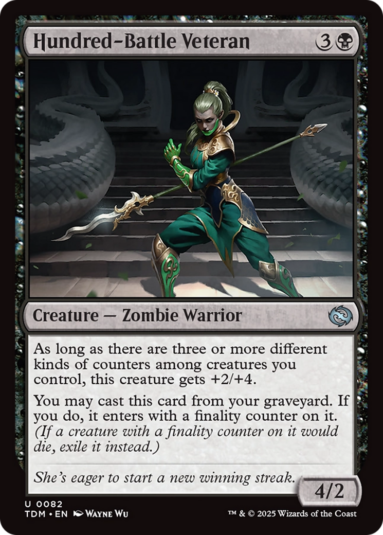 Hundred-Battle Veteran [Tarkir: Dragonstorm] | Exor Games New Glasgow