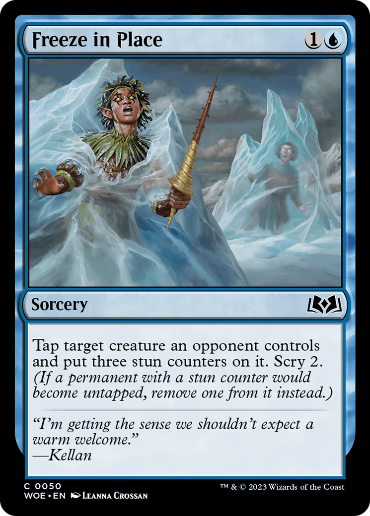 Freeze in Place [Wilds of Eldraine] | Exor Games New Glasgow