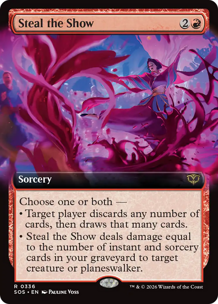 Steal the Show (Extended Art) [Secrets of Strixhaven] | Exor Games New Glasgow