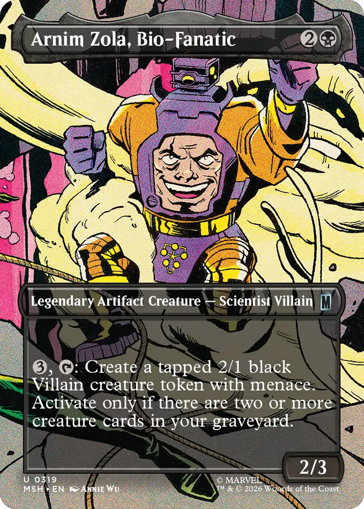 Arnim Zola, Bio-Fanatic (Borderless) [Marvel Super Heroes] | Exor Games New Glasgow