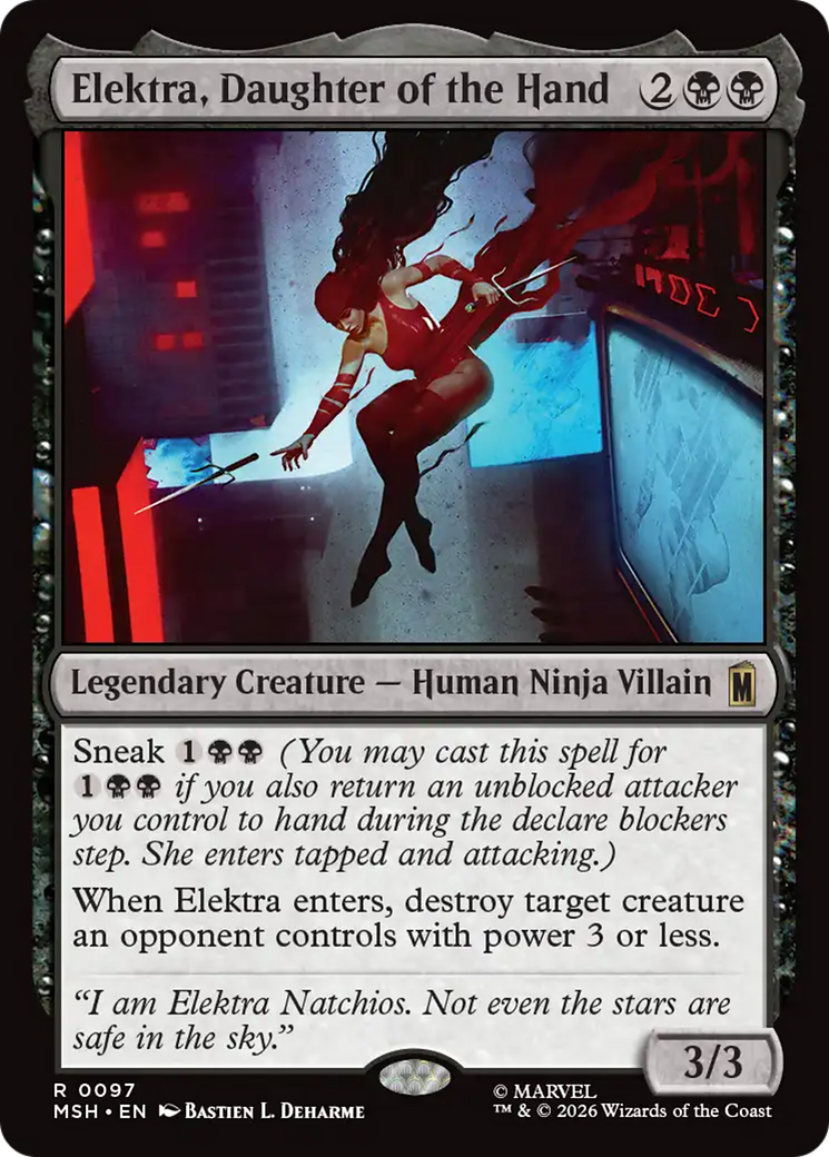 Elektra, Daughter of the Hand [Marvel Super Heroes] | Exor Games New Glasgow