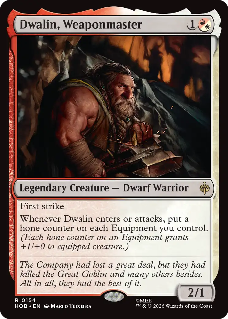 Dwalin, Weaponmaster [The Hobbit] | Exor Games New Glasgow