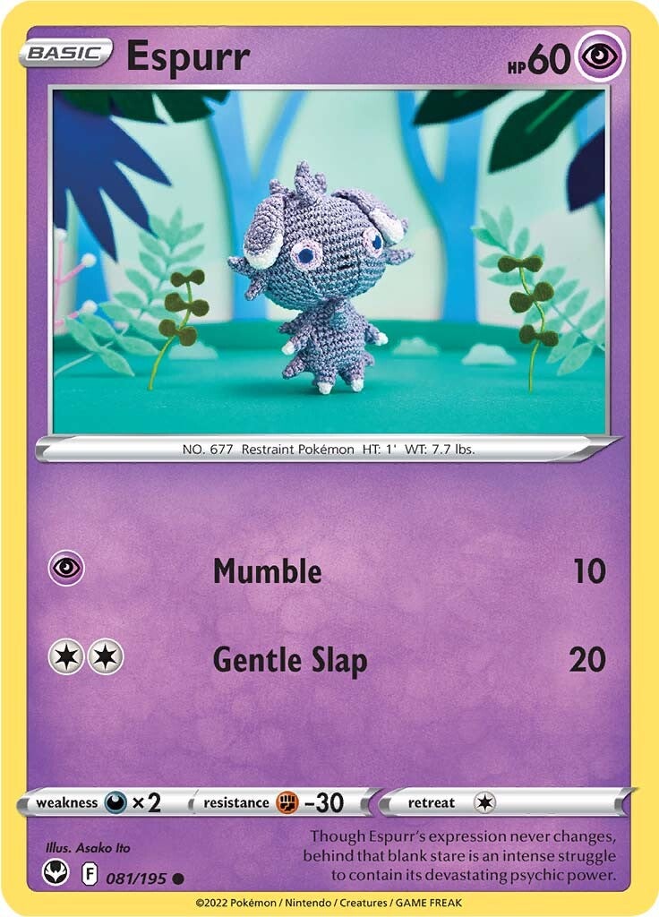 Espurr (081/195) [Sword & Shield: Silver Tempest] | Exor Games New Glasgow