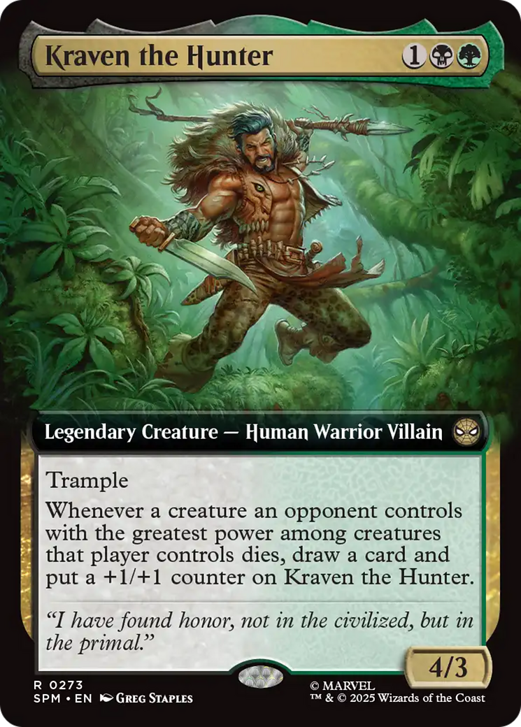 Kraven the Hunter (Extended Art) [Marvel's Spider-Man] | Exor Games New Glasgow