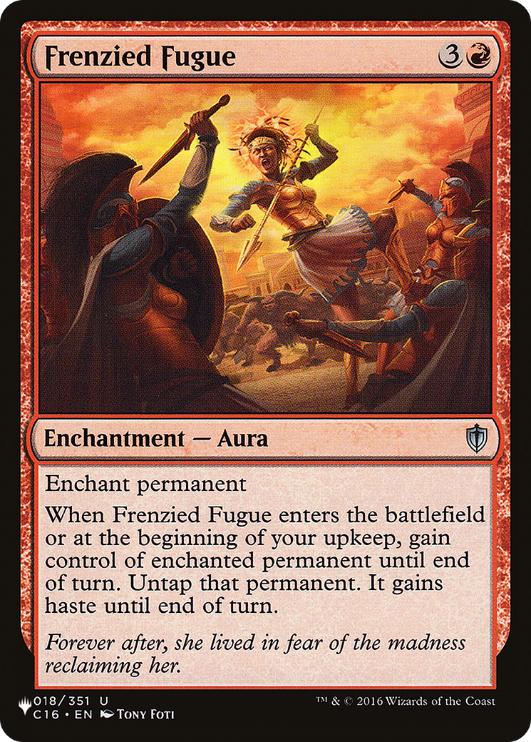 Frenzied Fugue [The List Reprints] | Exor Games New Glasgow