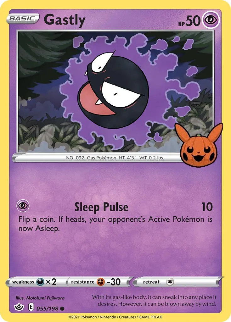 Gastly (055/198) [Trick or Trade] | Exor Games New Glasgow