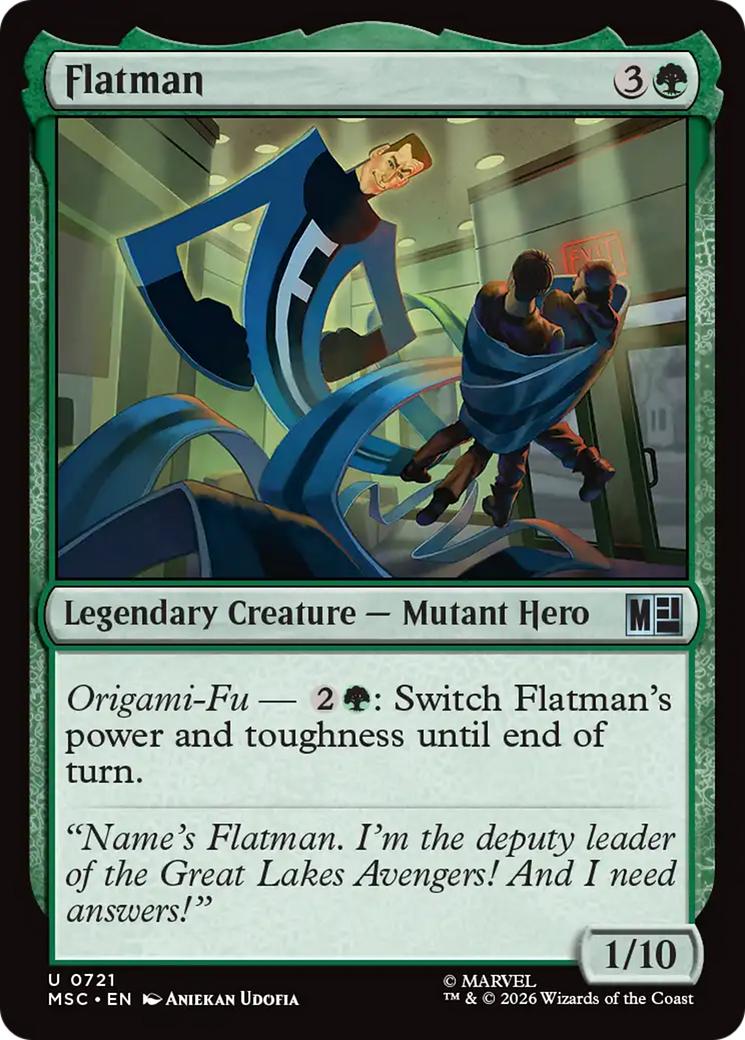 Flatman [Marvel Super Heroes Commander] | Exor Games New Glasgow