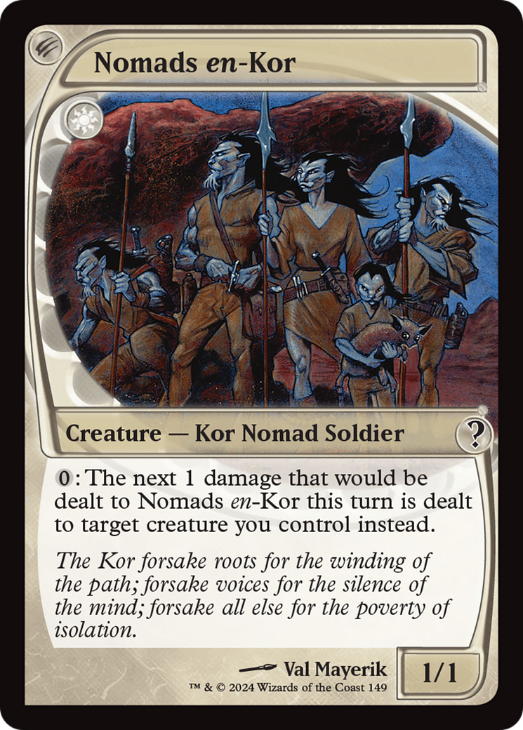 Nomads en-Kor (Future Sight) [Mystery Booster 2] | Exor Games New Glasgow