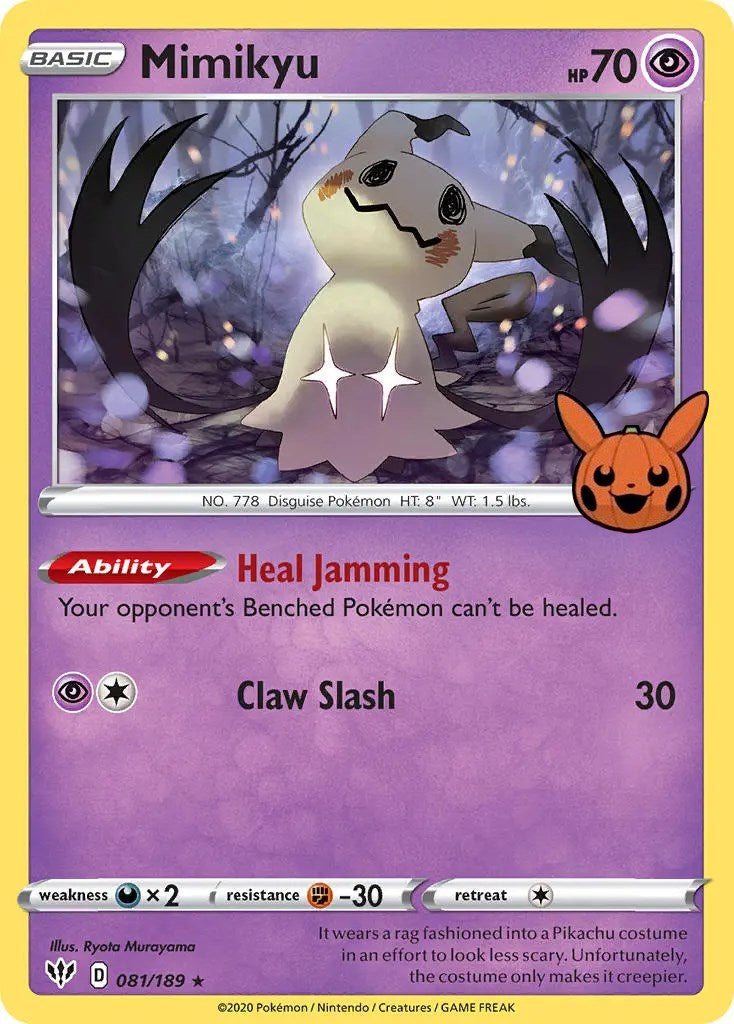 Mimikyu (081/189) [Trick or Trade] | Exor Games New Glasgow