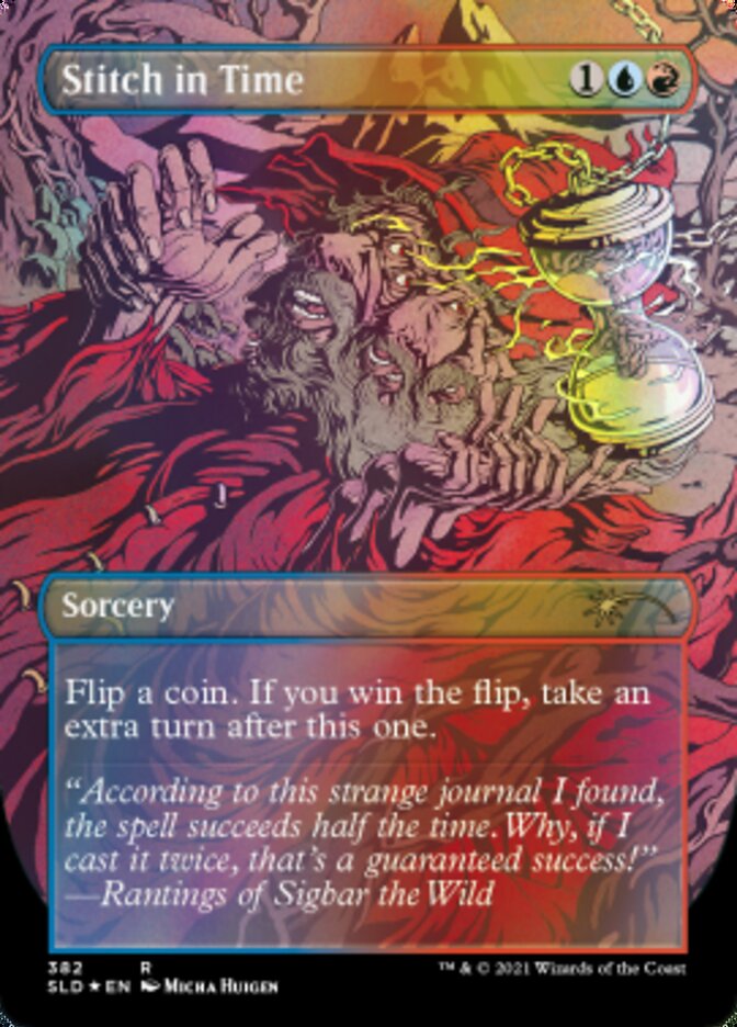 Stitch in Time // Stitch in Time (Borderless) [Secret Lair Drop Series] | Exor Games New Glasgow