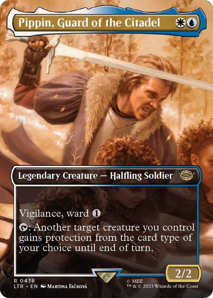 Pippin, Guard of the Citadel (Borderless Alternate Art) [The Lord of the Rings: Tales of Middle-Earth] | Exor Games New Glasgow